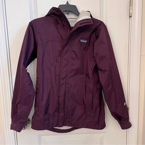 Patagonia Women's Jacket in Plum and Black Trim